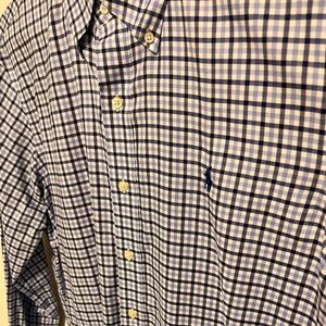 Mens Ralph Lauren Polo Dress Shirt (L)